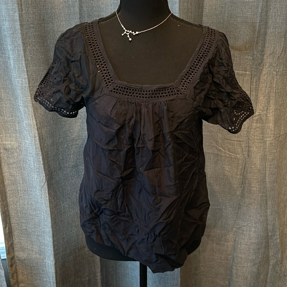 Black J. Crew Blouse